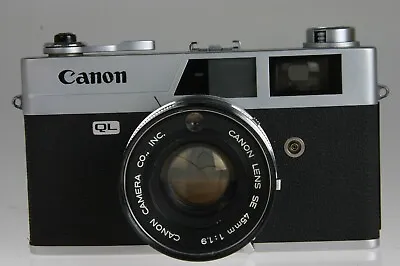 Canonet QL19 With Quick Loading 1.9/45mm Canon Lens #525253 • £54.68