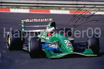 Michael Schumacher Jordan On Track Signed 6x4 Photo Awesome Ready To Frame • $6.30