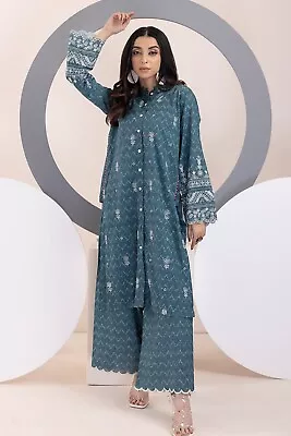 Lakhany 02 Piece Ready To Wear Embroidered Shirt & Trouser - LSM-3057 • £25.99