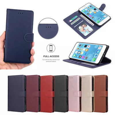 For Redmi 7A K20 Note 10 8 9S 4 5 6 7 Pro Folio Luxury Leather Wallet Case Cover • $11.54