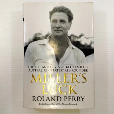 $15.99 • Buy Miller's Luck: Life & Loves Of Keith Miller. Biography By Roland Perry Hardcover