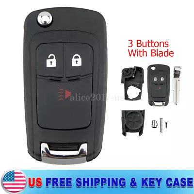 For Chevy Spark 2012 2013 2014 2015 2016 Remote Key Shell Case Fob A2GM3AFUS03 • $10.65