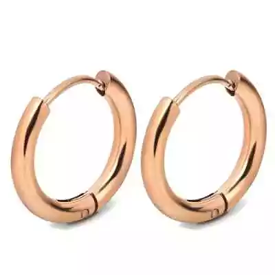 2Pcs Women Men Stainless Steel Huggie Earrings Lip Cartilage Hoop Piercing Nose • $3.80