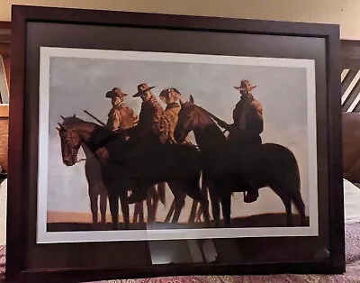  Outlaws  By Kadir Nelson Limited Edition Artist Print Lithograph Framed. • $1600