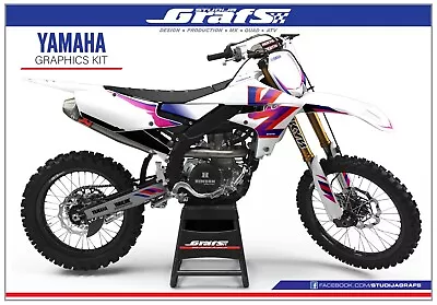 YAMAHA Complete Dirt Bike Graphics Kit YZ YZF WR F X 50 65 80 85 125 250 450 MX • $169