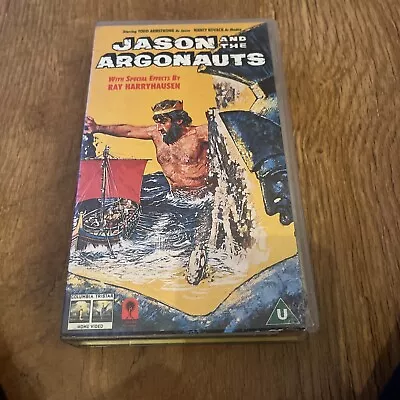 Jason And The Argonauts VHS Todd Armstrong Nancy Kovack  1963 Film  • £7