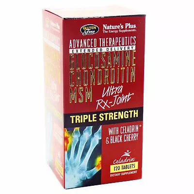 $57.46 • Buy Triple Strength Ultra RX Joint Glucosamine/Chondroitin/MSM By Nature's Plus