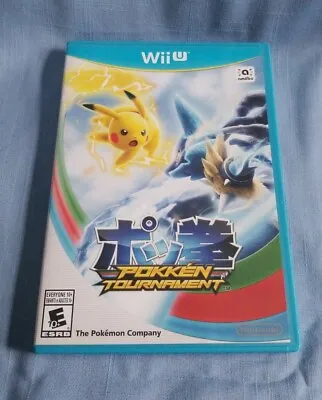 $10.99 • Buy Pokken Tournament (Nintendo Wii U, 2016) Pokemon Video Game