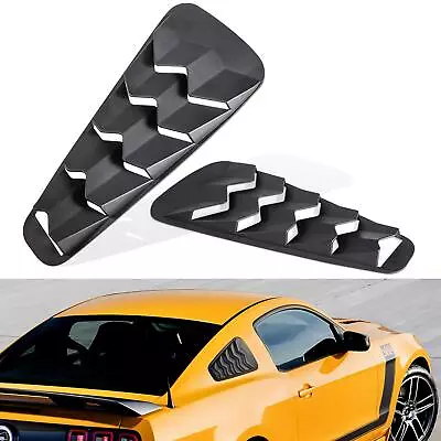 2Pcs/Set Quarter Side Window Louvers Sun Shade Cover For Ford Mustang 2005-2014 • $37.56