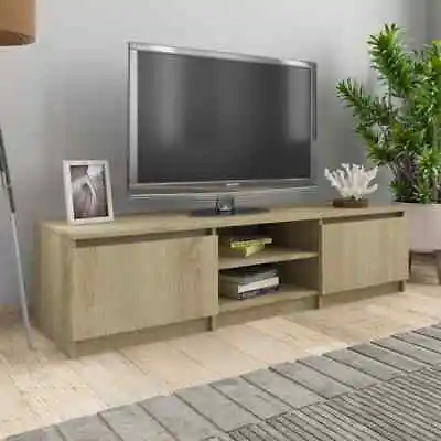 TV Cabinet Engineered Wood TV Unit Media Centre Stand Multi Colours • £84.30