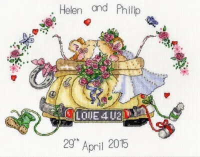 Just Married - Bothy Threads - Cross Stitch Kit • $35.99