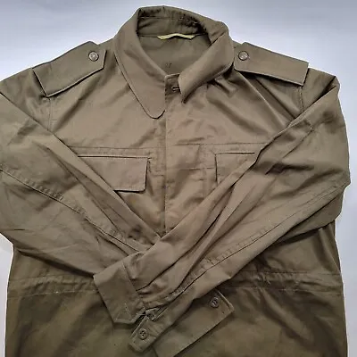 Vintage Green Military Combat Coat Jacket Size Medium-Large Foreign Military NOS • $35.99