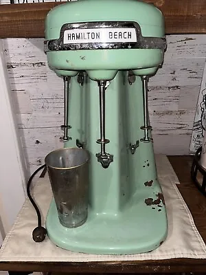 VTG Hamilton Beach 40DM 3 Head Triple Malt Milkshake Mixer- Best Offer Lowered • $475