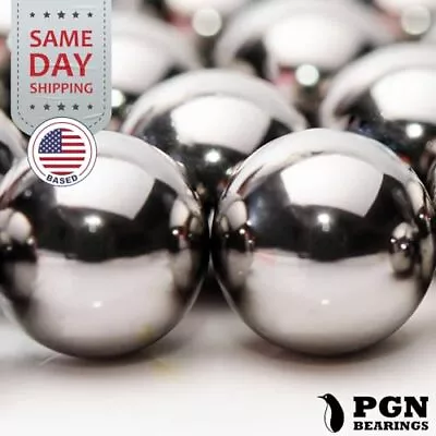 25 Pieces PGN - 1/2 Inch 0.5 Precision Chrome Steel Bearing Balls G25 • $12.84