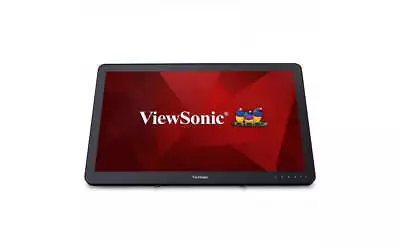 ViewSonic TD2430-S 24  10-Point Multi Touch Screen Monitor Certified Refurbished • $209.99