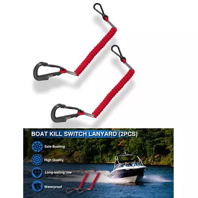 2 PCS 8M0092849 Boat Kill Switch Lanyard For Mercury Mercruiser Outboard Motor • $13.90