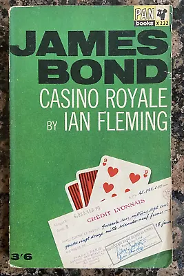 Casino Royale | Ian Fleming James Bond | PAN X232 1963 Hawkey • £7