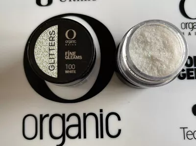 Glitter 100 White Organic Nails Nails 6g • $6.50