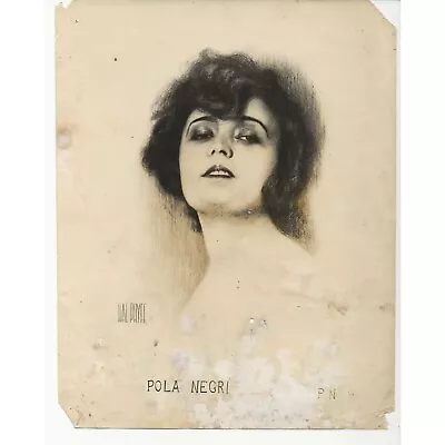 Pola Negri 20s 30s Actress Portrayed By Hal Payne Star Of Bella Donna And More • $40