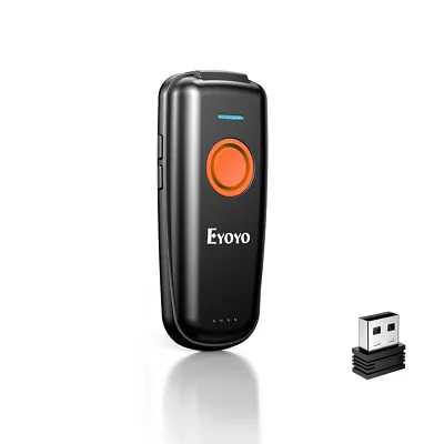Eyoyo Portable Wireless Mini 1D Rechargeable Barcode Scanner For Android IOS • $34.79