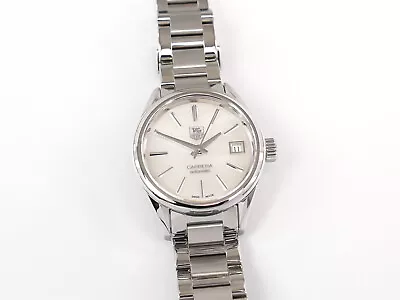 TAG Heuer Carrera WAR2411-2 White Mother Of Pearl Automatic WAR2411.BA0776 • £1350