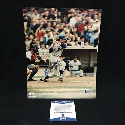 Ed Kranepool New York Mets Signed Autograph 8x10 Photo Bas Beckett Coa  • $9.73