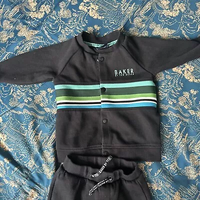 Ted Baker Boys Aged 6-9 Months Tracksuit • £10