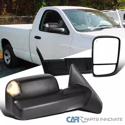 Fits 2002-2008 Dodge Ram 1500 03-09 2500 3500 Power Heat+LED Signal Tow Mirrors • $125.95