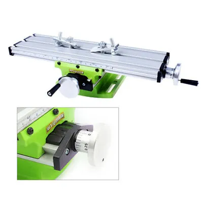 Mini Milling Machine Bench Fixture Worktable X Y Cross Slide Table Drill Vise • $39