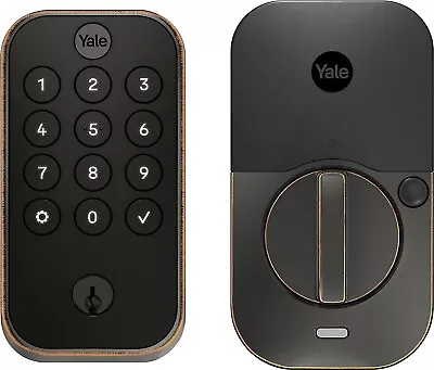 Yale Assure Lock 2 Keypad With Wi-Fi In Oil Rubbed Bronze • $189