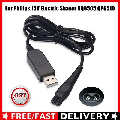 $5.70 • Buy USB Charger Power Cable For Philips 15V Electric Shaver HQ8505 QP6510 Car Cord