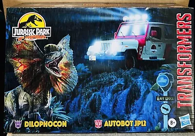 Transformers Jurassic Park Crossover Autobot JP12 & Dilophocon • $43