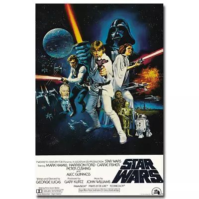 Star Wars 4 Poster Star Wars A New Hope Poster Print Movie Poster • $15.68