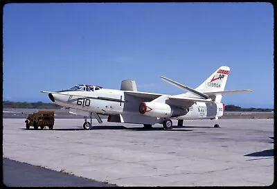 Vintage 35mm Kodachrome Slide Of VAH-10 KA-3B 138904 Off The USS Hancock In 1969 • $1.99