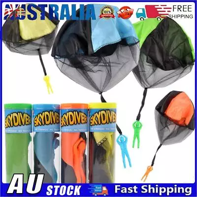 AU Hand Throwing Kids Mini Play Parachute Toy Man Model Outdoor Sports Toys • $7.48