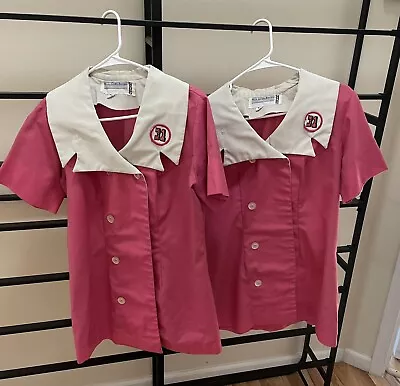 Vintage/Retro Baskin Robbins Pink Waitress Uniform/Dress Size 14 Edward Hyman • $369