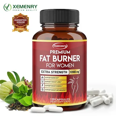 Premium Fat Burner For Women - Lose Weight Suppress Appetite Cleanse And Detox • £9.06