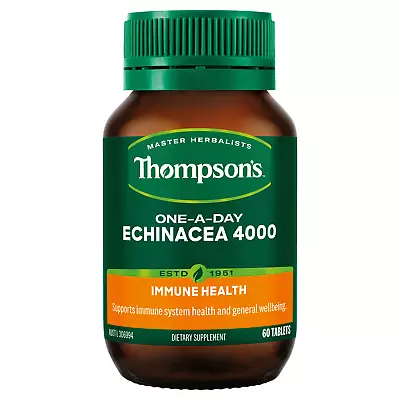 Thompson's One-A-Day Echinacea 4000 60 Tablets • $32.39