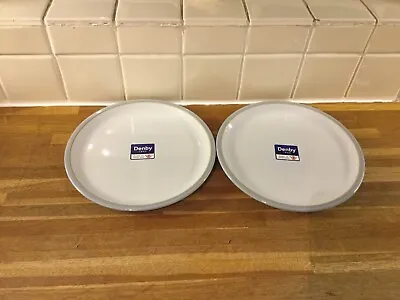 Denby Everyday Cool Blue Dessert/Salad Plates X2 - Brand New 1st’s. • £18.99