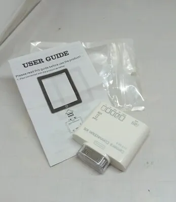 Ipad Iphone Camera Connection Kit Smart Card Reader 30 Pin Connector • £3.99