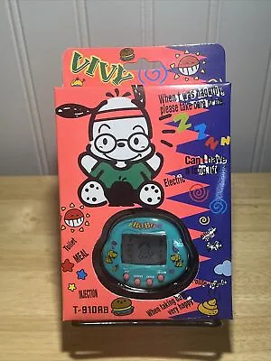 Rare Electronic Virtual Pet Vivy Dog Puppy Blue Teal New In Box HTF • $8.37