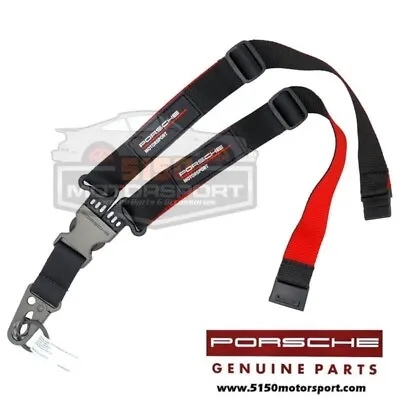 Porsche Motorsport Lanyard Key Chain Keyring Black Red - New WAP8000030J • $38