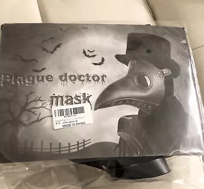 $9.59 • Buy Plague Doctor Mask Black