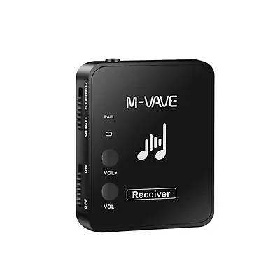 M-VAVE WP-10 2.4GHz Wireless In Ear Monitor System Beltpack Receiver Black B4V4 • $19.54