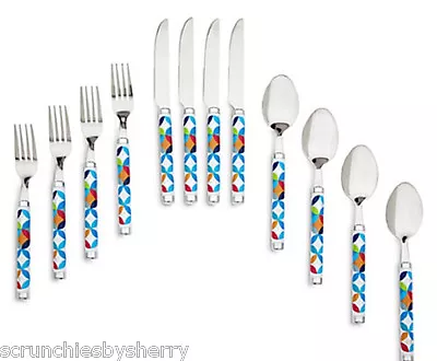 Disney Store Summer Fun Mickey Mouse Flatware Spoon Fork Knife Silverware 2016  • $49.95