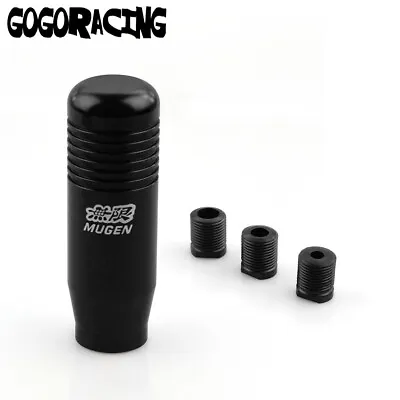 JDM MUGEN Aluminum Black Manual Car Gear Stick Shift Knob Shifter Universal • $9.50