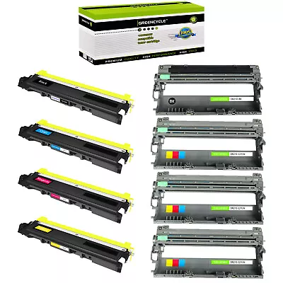 4PK TN210 Color Toner Cartridge & DR210 Drum Set For Brother MFC9325CW MFC9320CW • $87.99