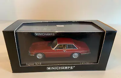 Minichamps 1:43 Scale 1980 Jaguar Xj-s Coupe In Metallic Red  #400 130420 • £50