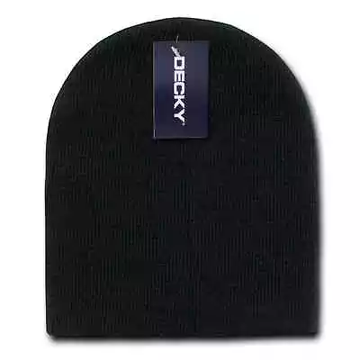 Decky Winter Warm Beanies Short Knitted Skull Ski Caps Hats Unisex Men Women • $10.95