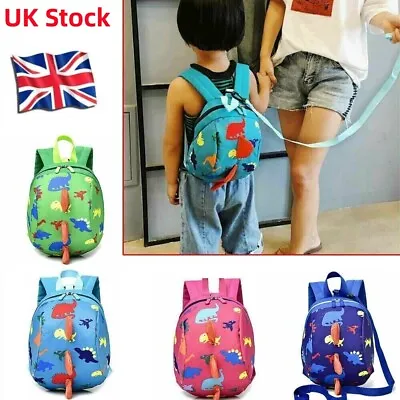 £6.99 • Buy Kids Safety Harness Reins Toddler Back Pack Walker Buddy Strap Walker Baby Bag